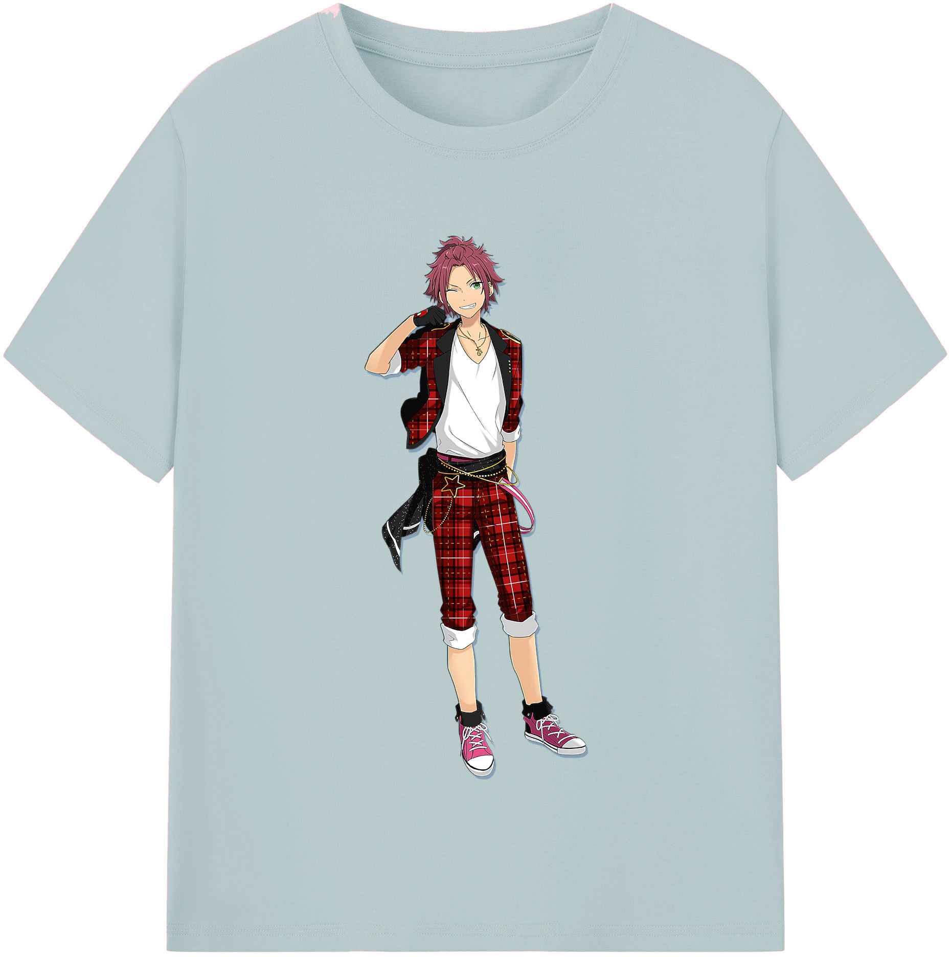 （画像用） あんさんぶるスターズ! Ensemble Stars 綿100％半袖Tシャツ（フロントプリント）